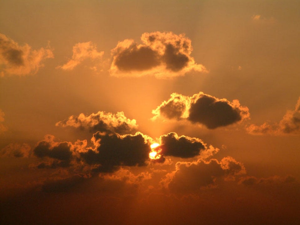 Sonnenuntergang Kuramathi Maldives