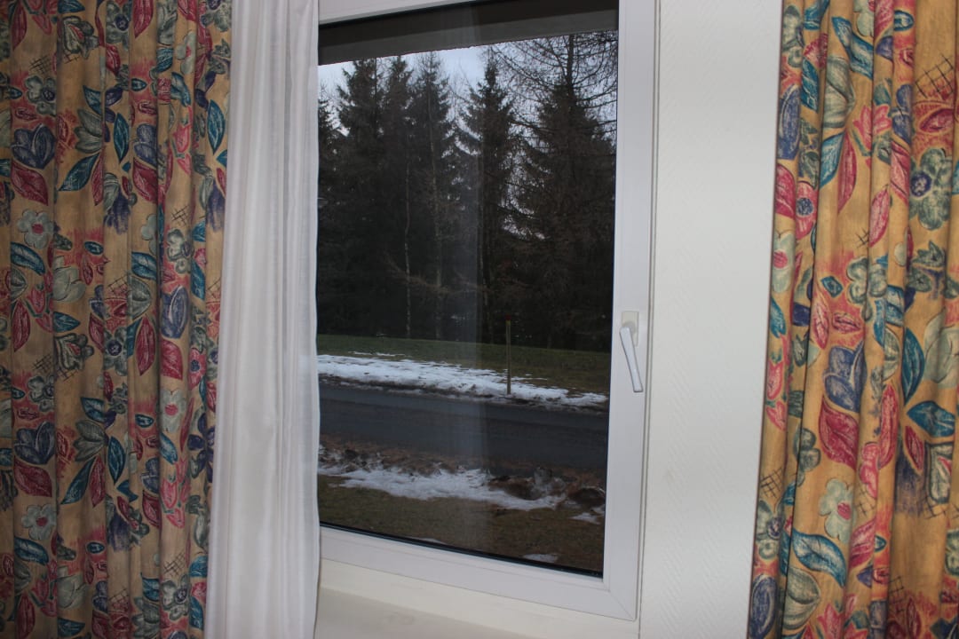 Gartenansicht AHORN Waldhotel Altenberg