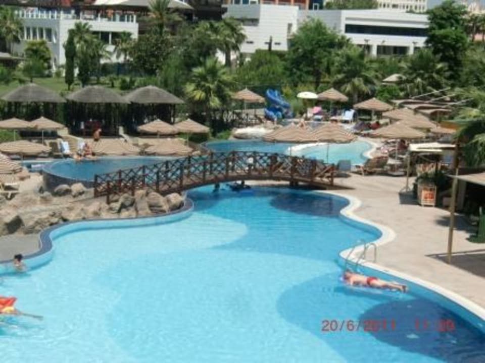 Oberer Pool mit Brücke Adalya Resort & Spa - Adults Only