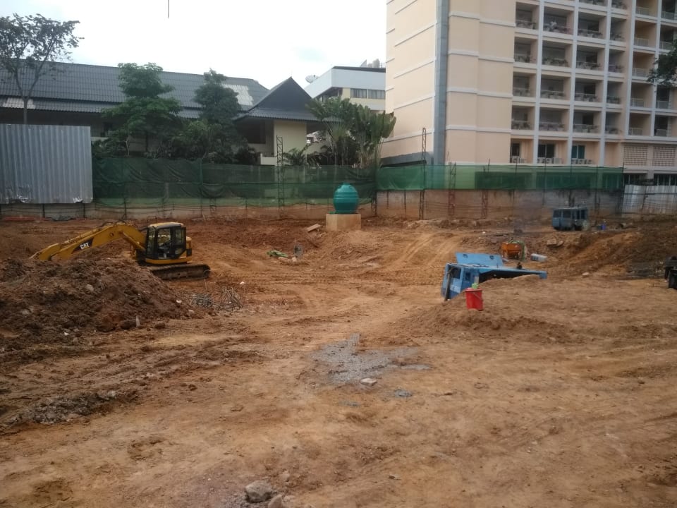 Baustelle  The Green Park Resort