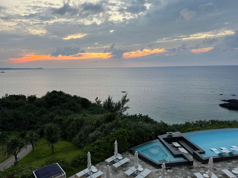 Ausblick Halekulani Okinawa