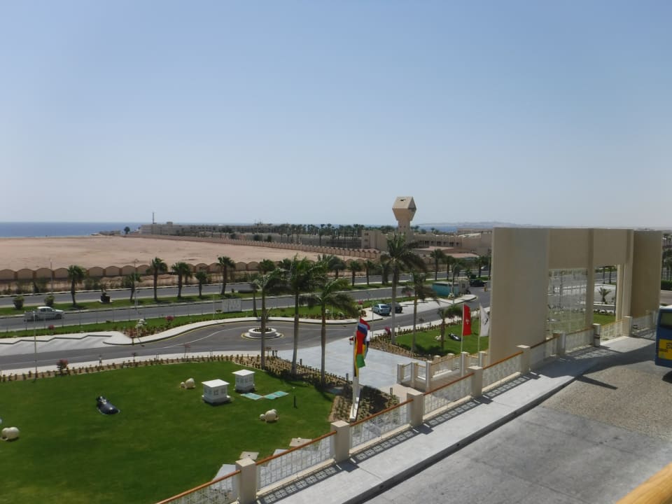 Ausblick Pickalbatros Aqua Blu Resort - Hurghada