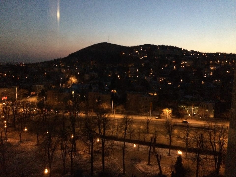 Budapest from the highest floor Novotel Budapest City