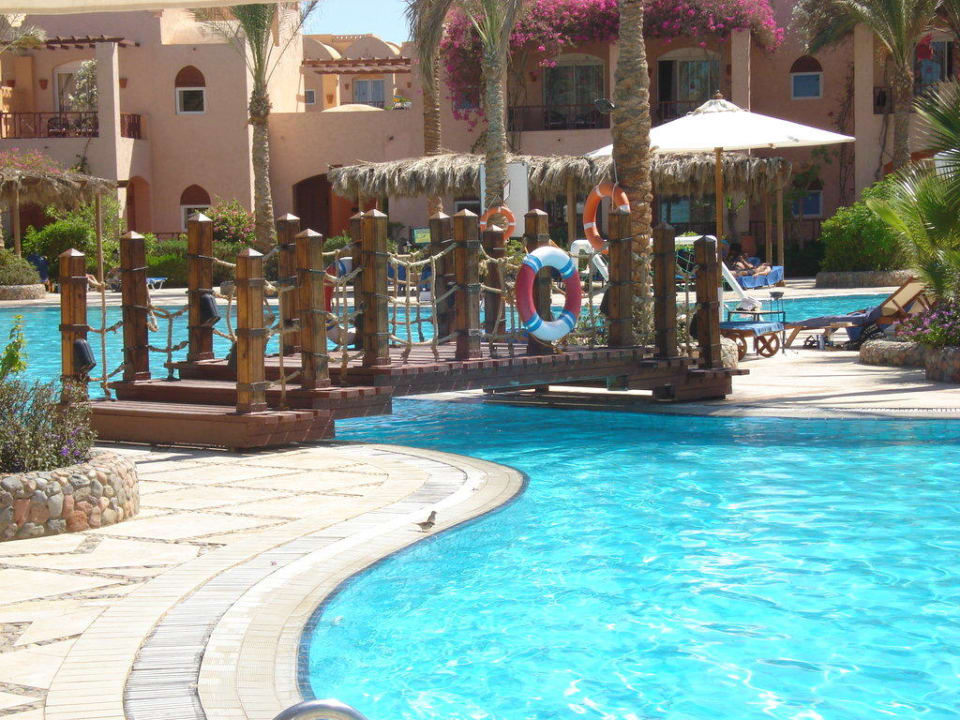 Brücke zur Insel Iberotel Makadi Beach