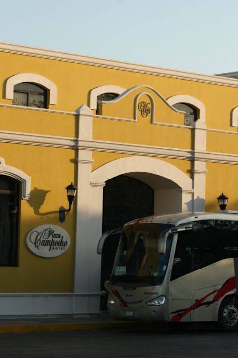 Eingang zum Hotel Plaza Campeche Hotel Plaza Campeche
