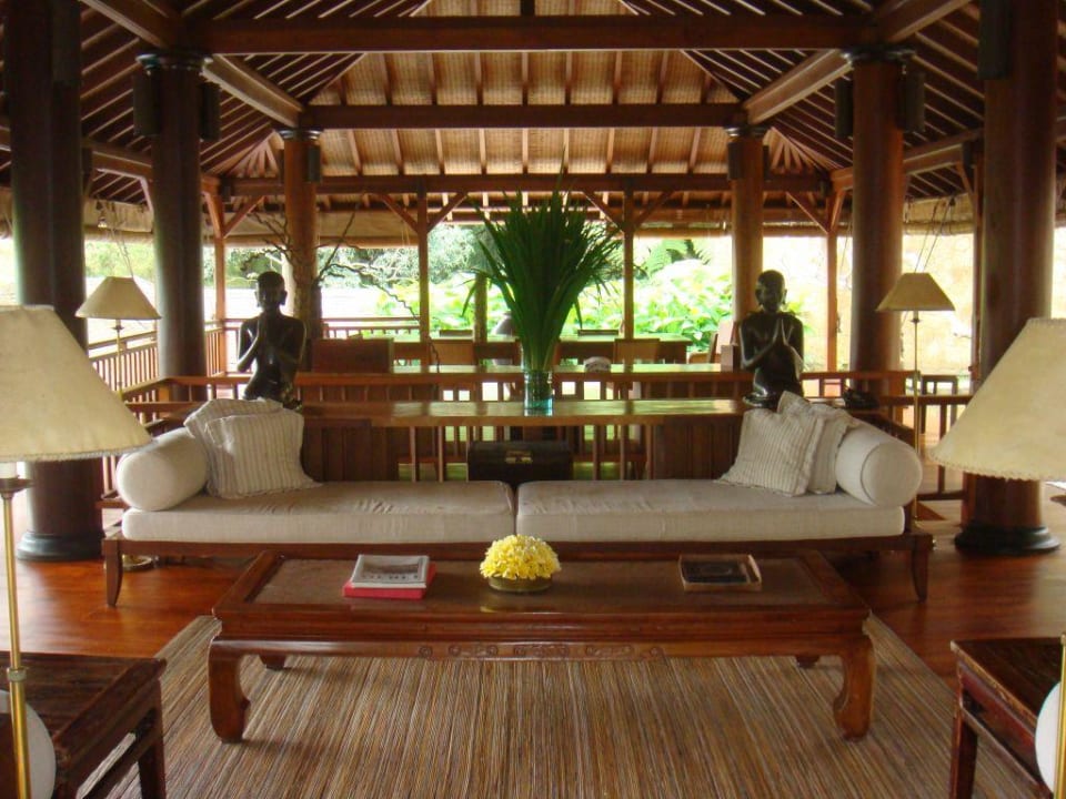 Livingroom des Water-estates COMO Shambhala Estate