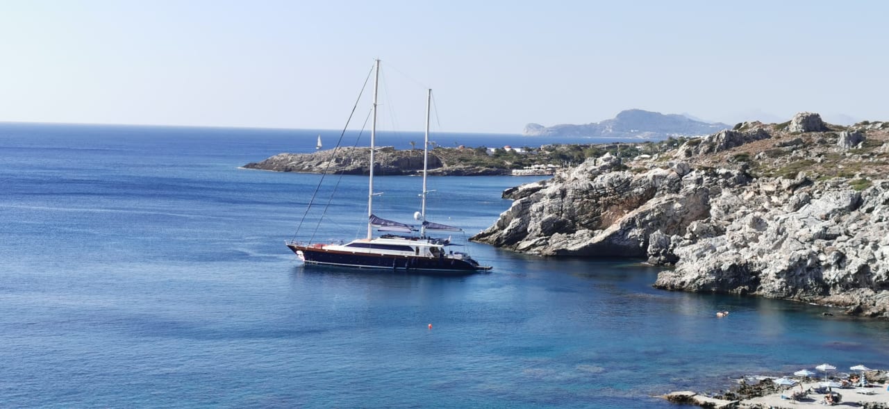 Ausblick Hotel Kalithea Horizon Royal