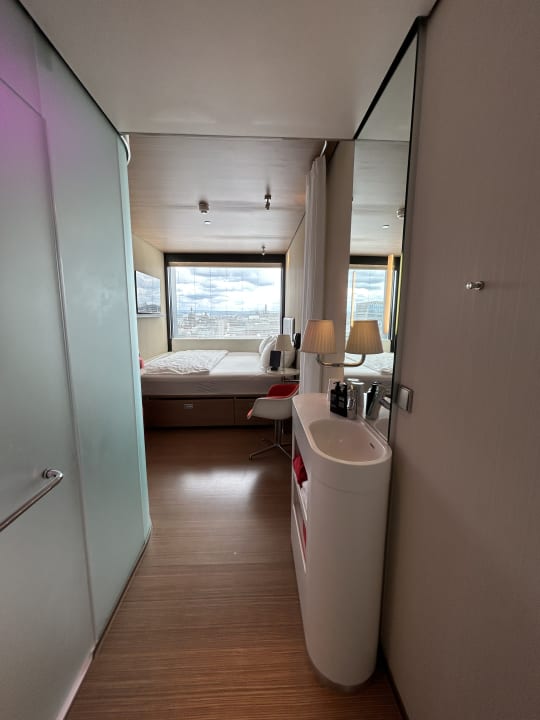 Zimmer citizenM hotel Glasgow