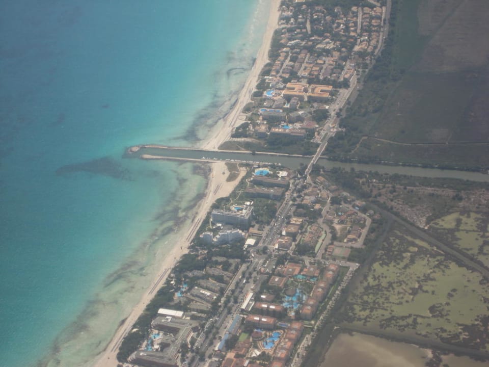Der Esperanza-Komplex aus der Luft Playa Esperanza Resort