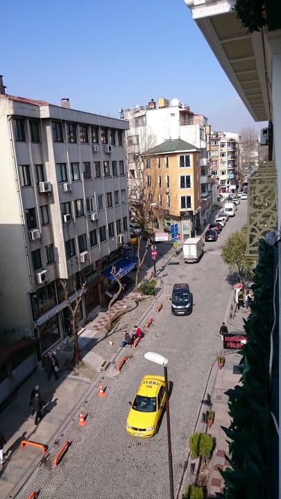 Blick aus dem Zimmerfenster Albatros Hagia Sophia Hotel