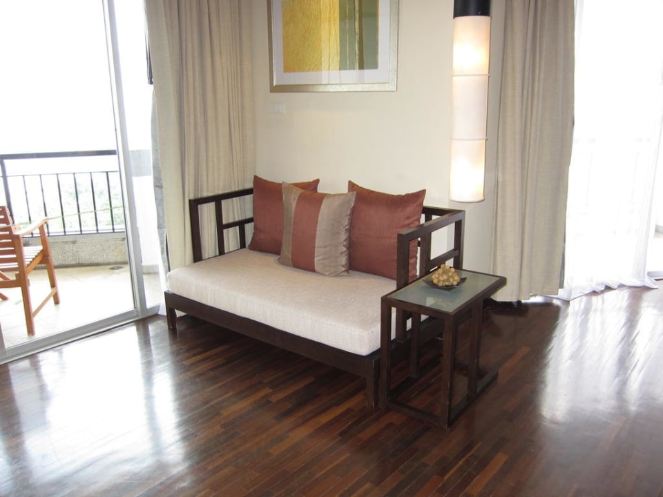 Sitzecke in der Junior-Suite Hilton Hua Hin Resort & Spa