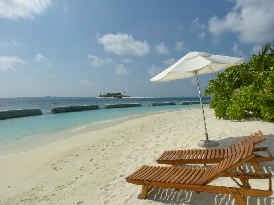 Vorgelagerte Mauern Outrigger Maldives Maafushivaru Resort