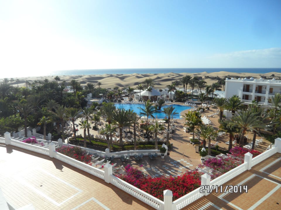 Blick vom Zimmer Hotel Riu Palace Maspalomas Adults Only