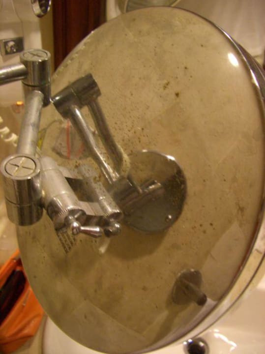 Verrosteter Kosmetikspiegel Ocean Blue & Sand