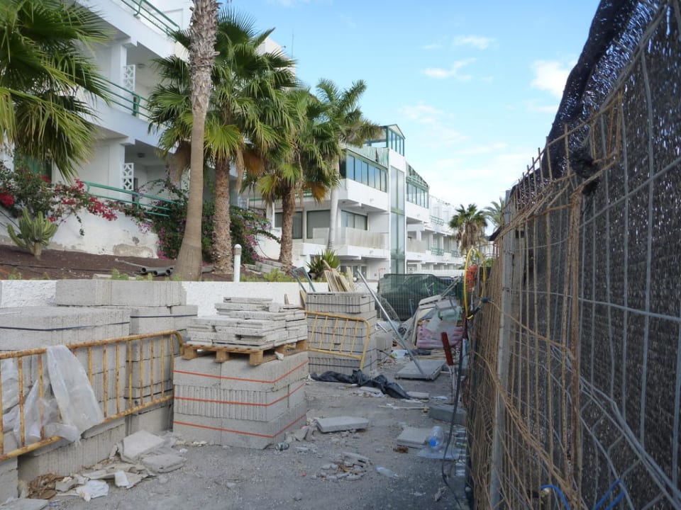 Bauarbeiten Servatur Alameda de Jandía