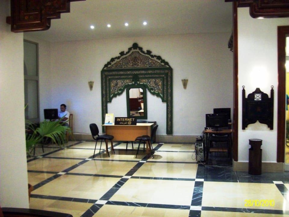 Internetplätze in der Lobby Calimera Yati Beach