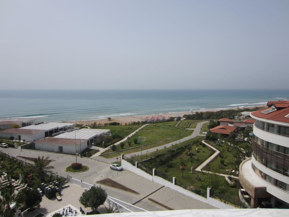 Ausblick vom Balkon Alba Queen Hotel