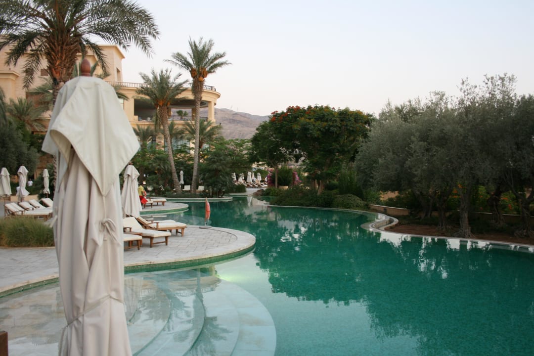 Ausblick vom Balkon Hotel Kempinski Ishtar Dead Sea