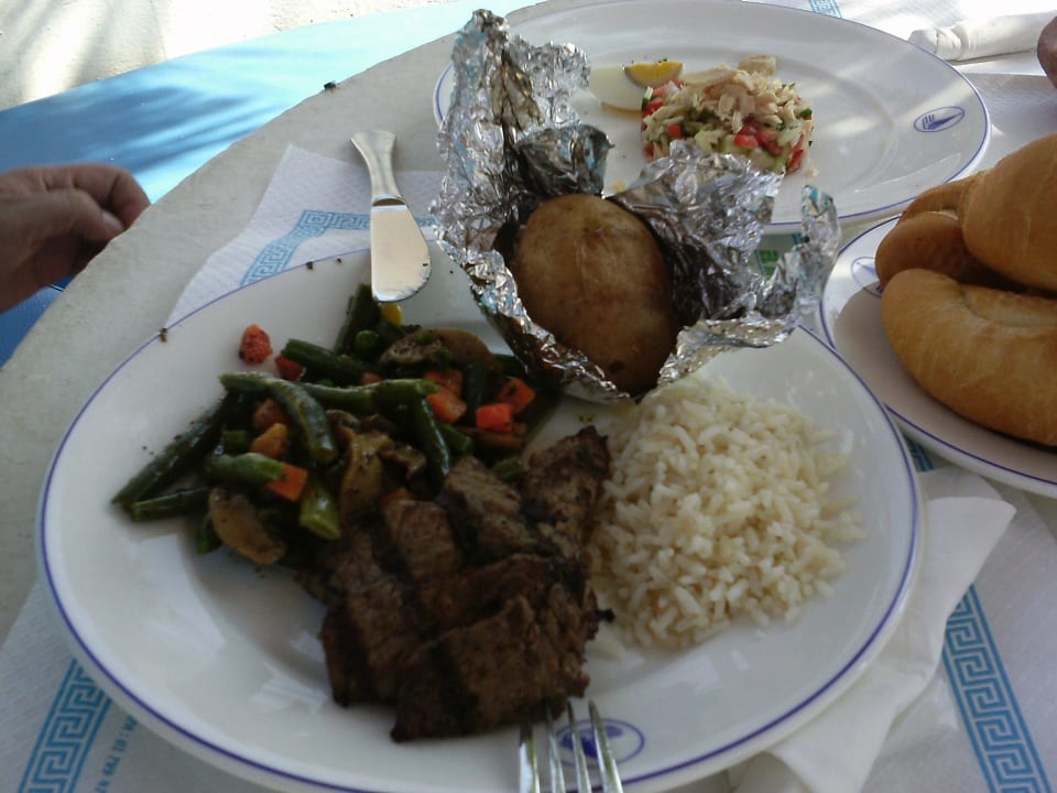 Grillstation am Süßwasser-Pool Hotel El Mouradi Djerba Menzel