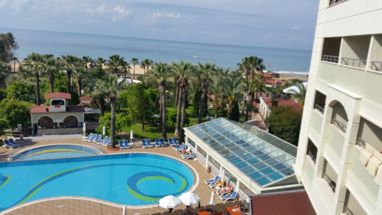 Ausblick vom Balkon Seher Kumköy Star Resort & Spa