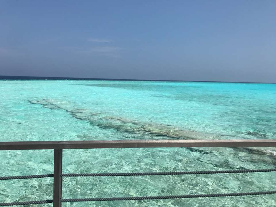 Aussicht Terrasse NH Collection Maldives Reethi Resort