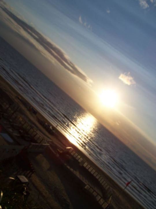 Sonnenuntergang Pension Villa Tanahlot