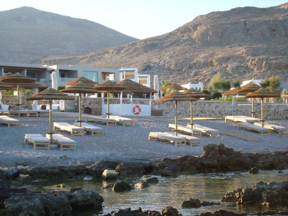 Liegen am Hotelstrand Aquagrand Artistic Luxury Beach Resort - Adults only