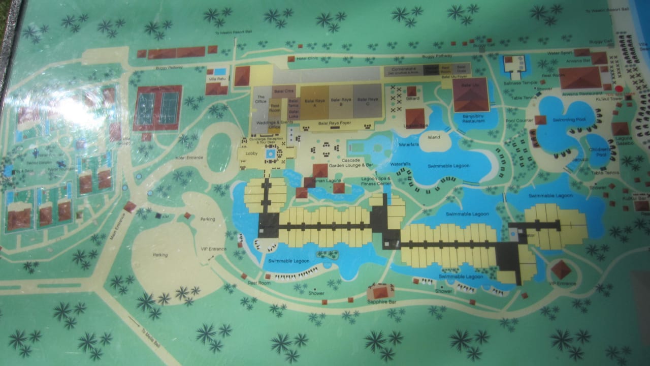 Übersichtsplan Laguna The Laguna A Luxury Collection Resort & Spa