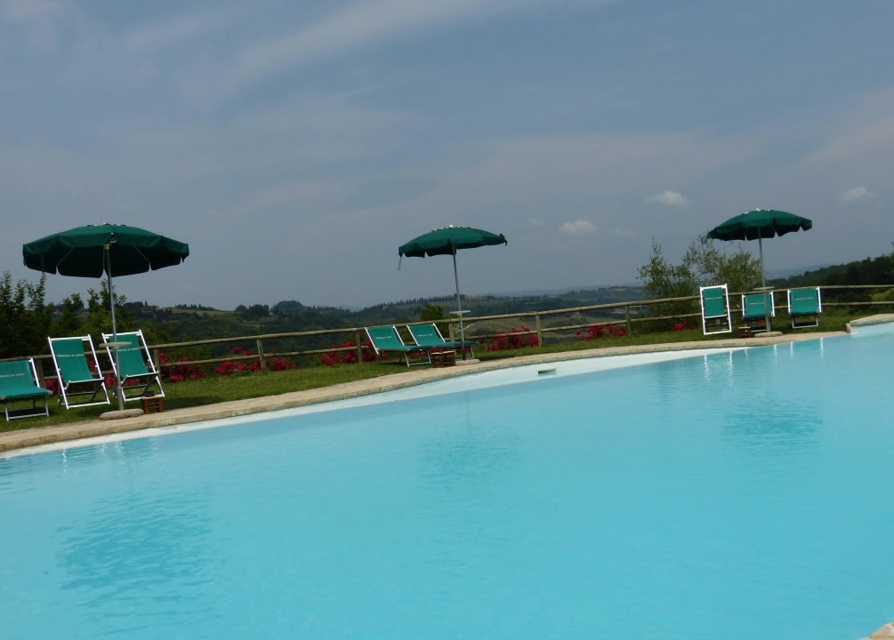 Pool mit toller Aussicht  Relais Torraccia di Chiusi