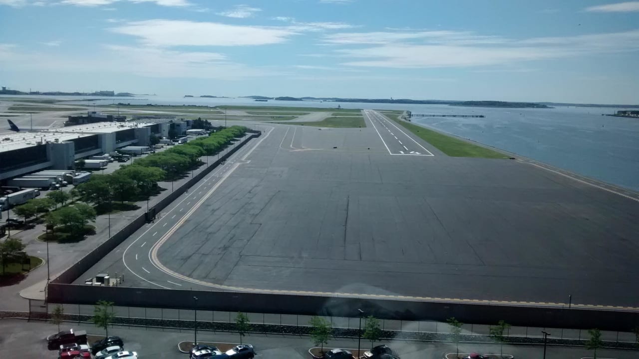 Zimmerausblick Hotel Hyatt Harborside