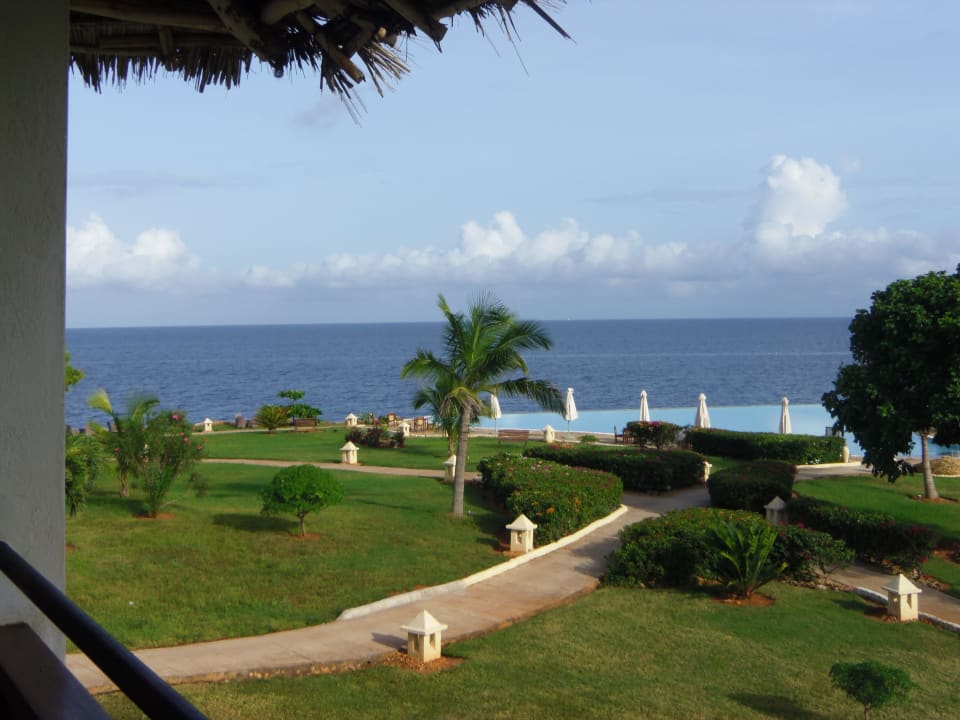 Unser Blick aus dem Zimmer Royal Zanzibar Beach Resort