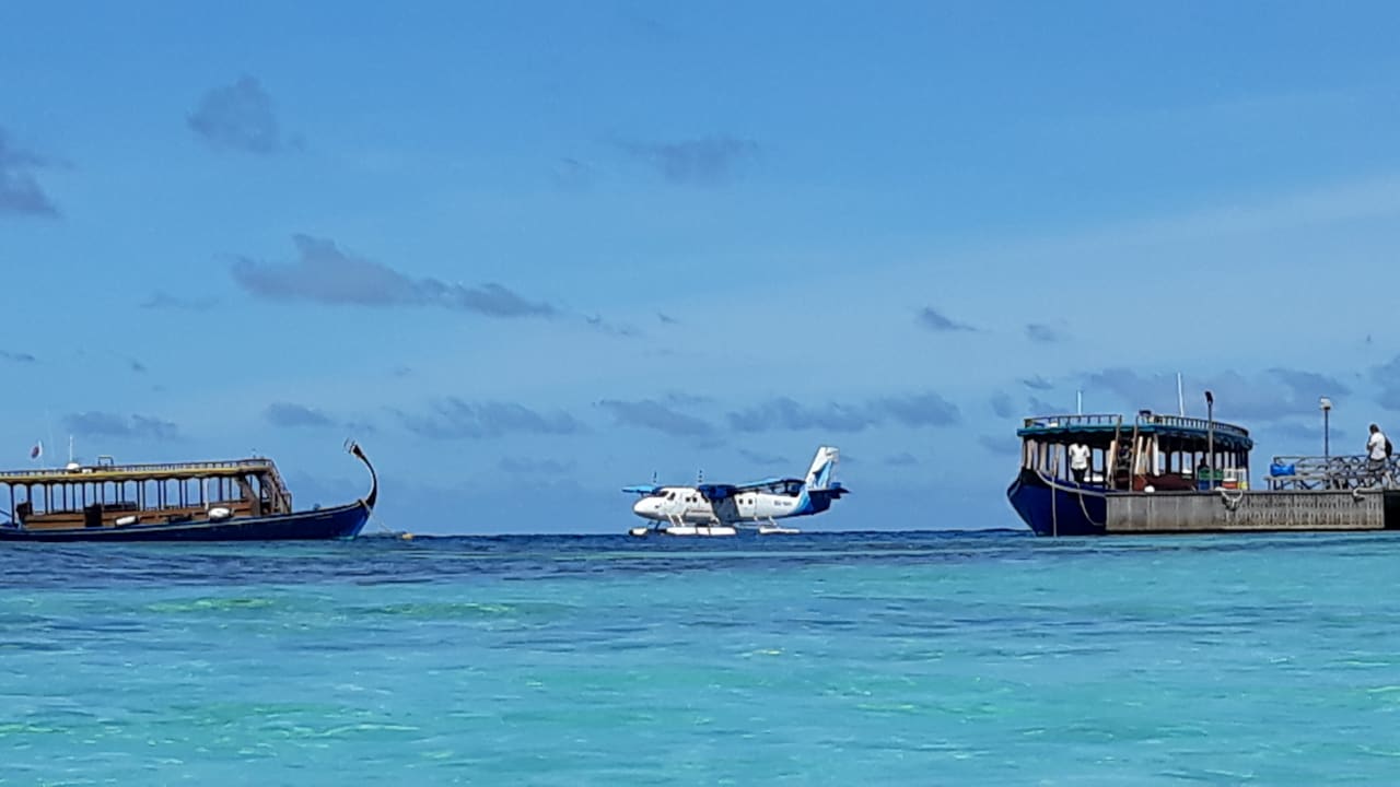 Ausblick Angaga Island Resort