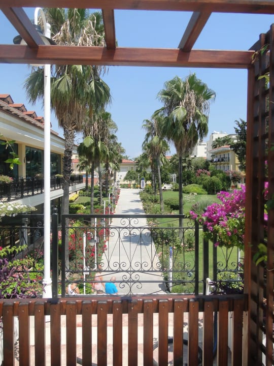 Ogród z tarasu widokowego Club Hotel Phaselis Rose