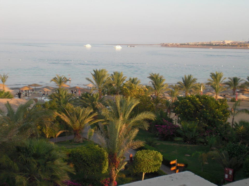 Blick vom Balkon Fort Arabesque Resort, Spa & Villas