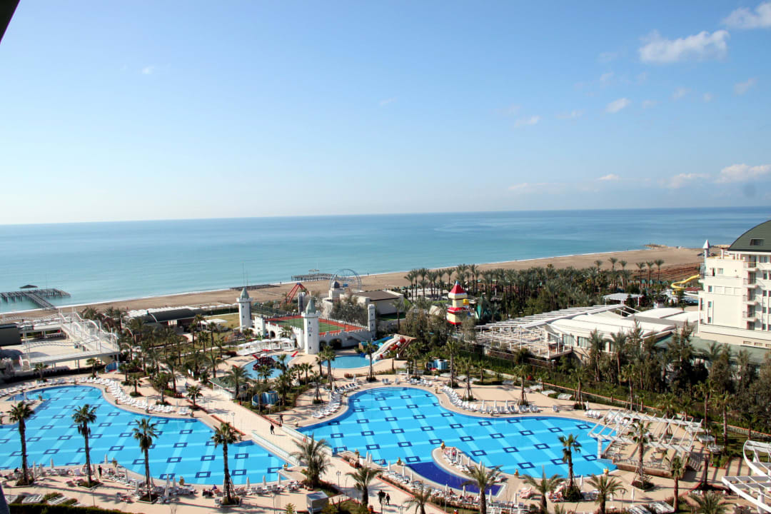 Blick vom Balkon Zimmer 8010 Hotel Delphin Imperial