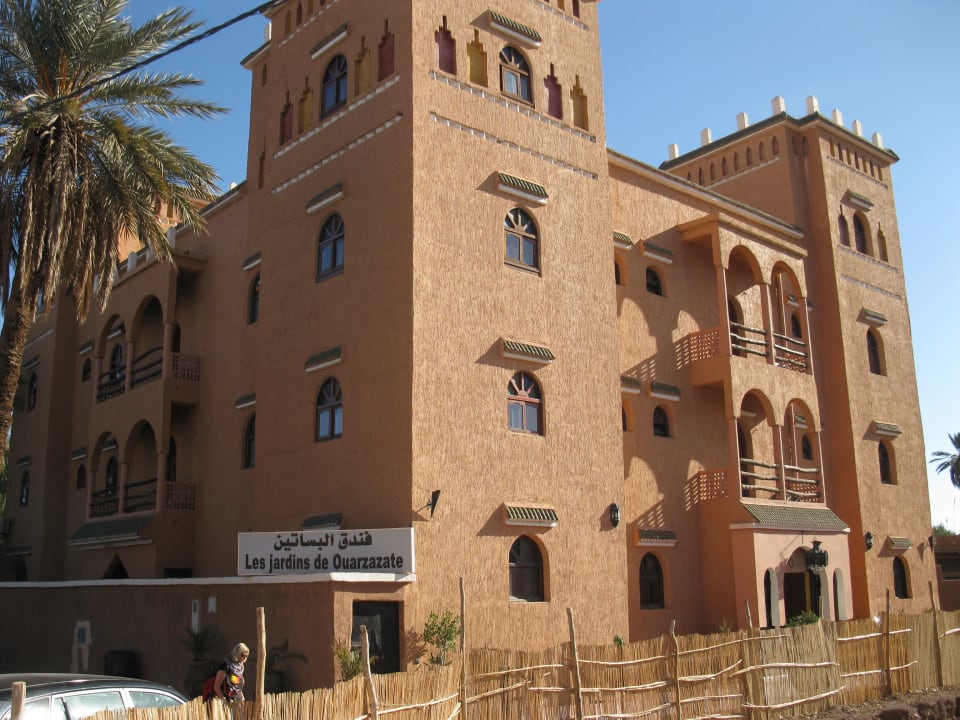 Hotel von Außen Hotel Les Jardins de Ouarzazate