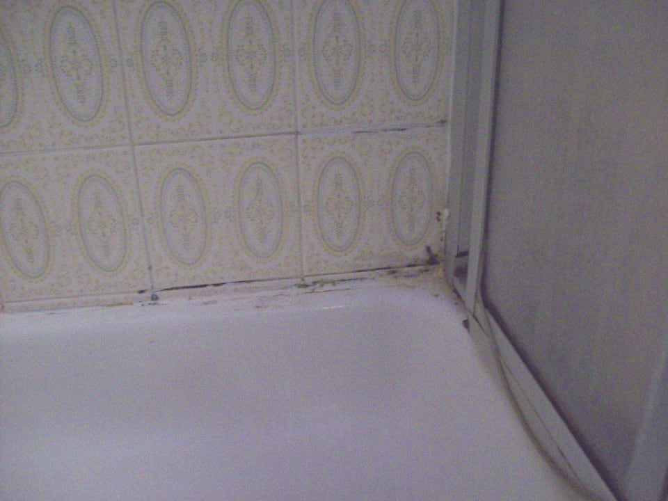 Silikonfugen der Dusche Gasthof Fürstenbrunn