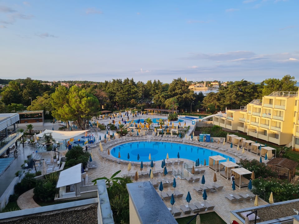 Ausblick Valamar Parentino Hotel