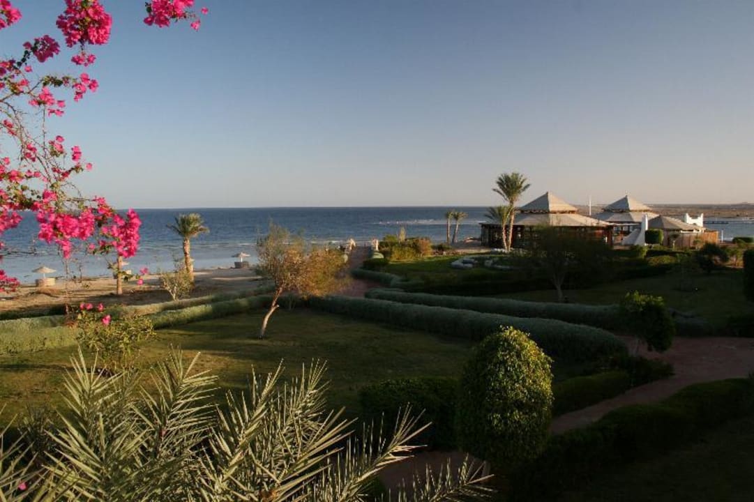 Blick aus dem Fenster Three Corners Equinox Beach Resort