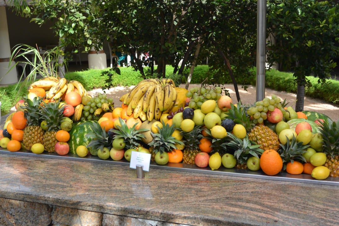 Frisches Obst am Morgen LUX* Grand Gaube Resort & Villas