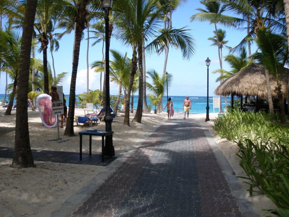 Weg zum Strand Hotel Riu Palace Macao - Adults only