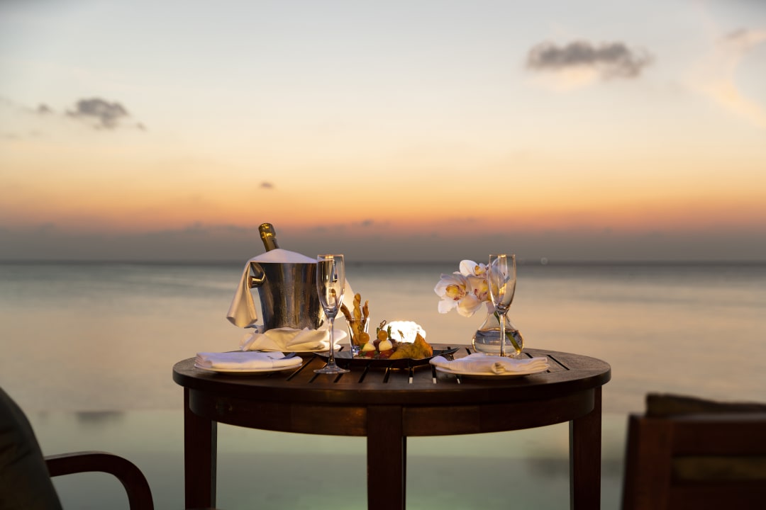 Ausblick Anantara Dhigu Maldives Resort