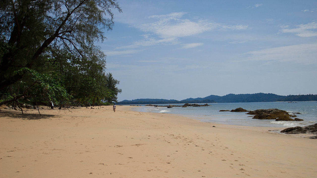 Blick nach links Khao Lak Merlin Resort