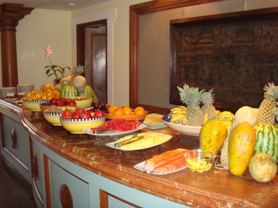 Frühstücksbuffet Hotel The Leela Goa