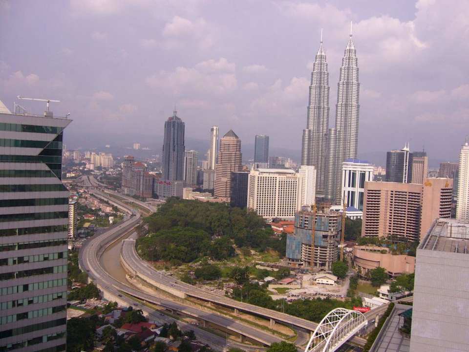 Ausblick zum Twin Tower Sheraton Imperial Kuala Lumpur