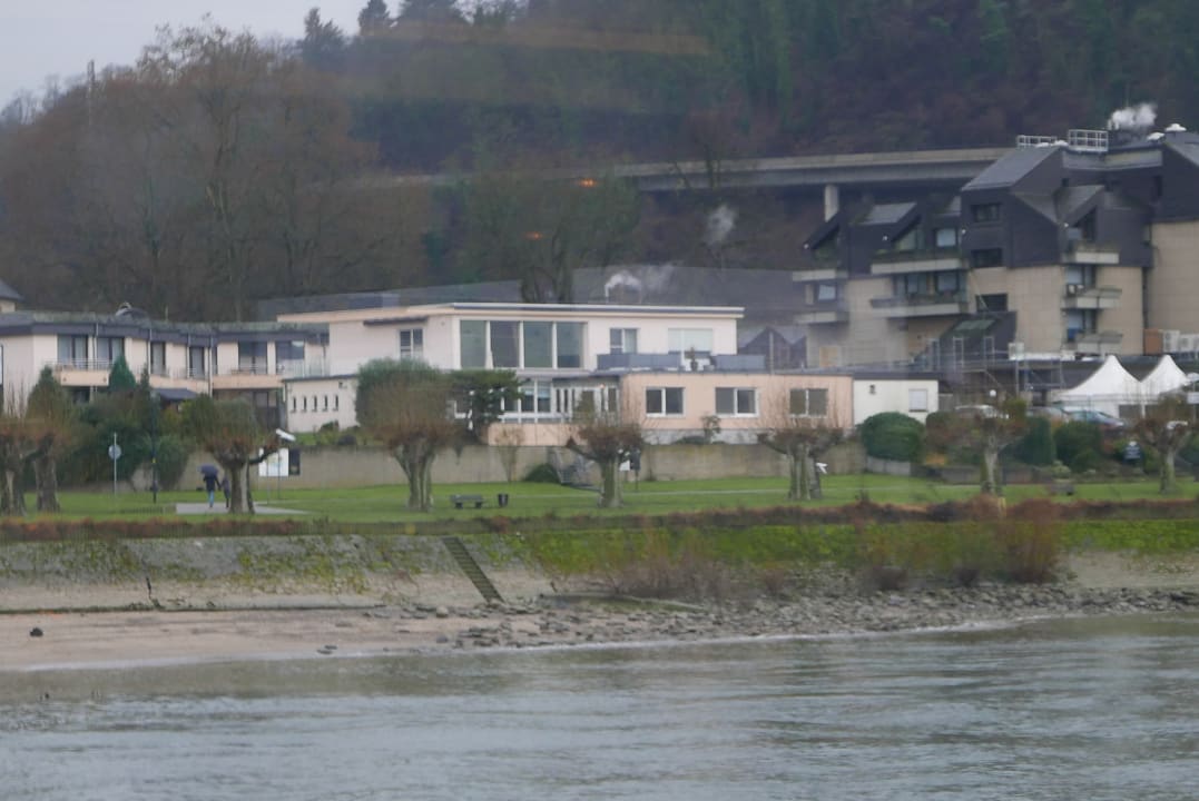 Außenansicht Hotel Villa am Rhein