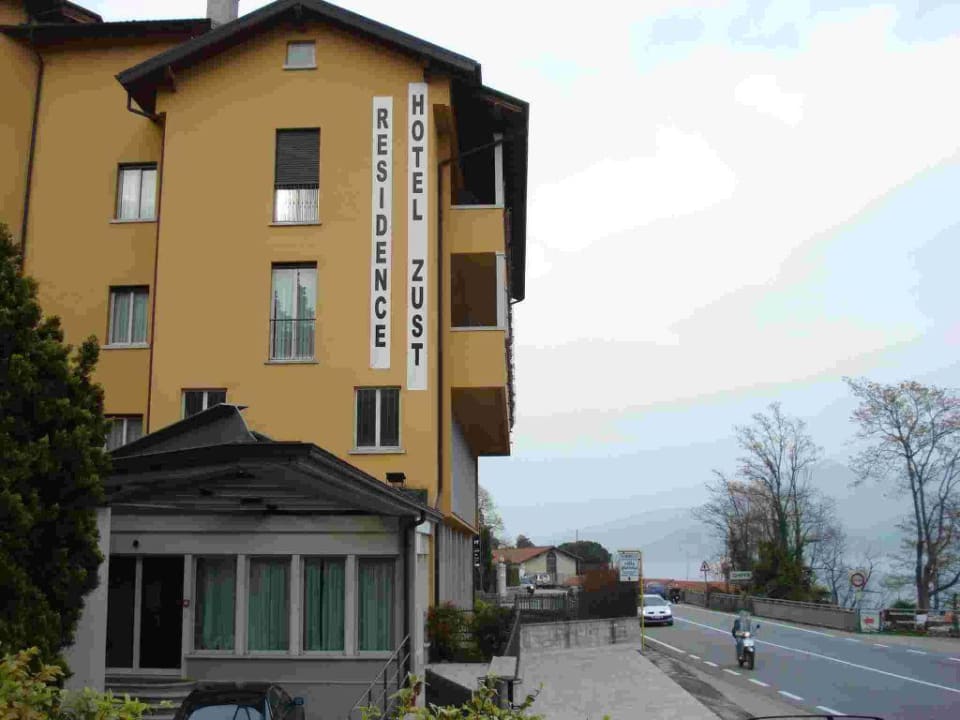 Aussicht vom Zimmer Hotel Residence Zust