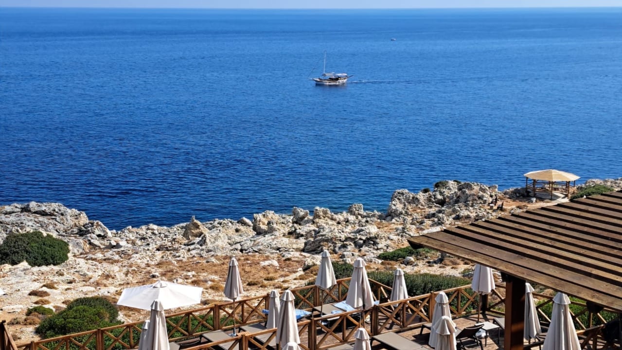 Ausblick Hotel Kalithea Horizon Royal