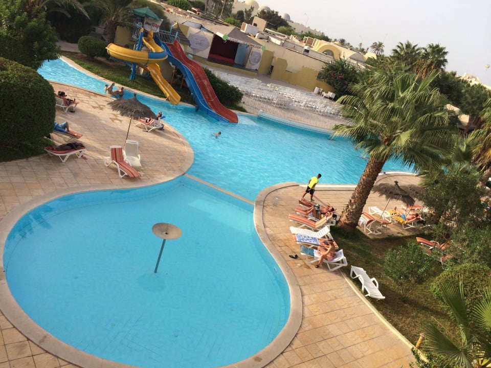 Pool mit Showbühne The Ksar Djerba Charming Hotel & SPA