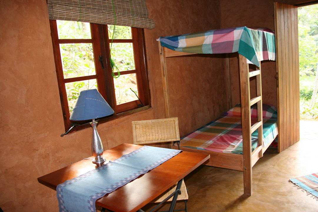 Eco lodge nterior located near original well Country Garden Resort